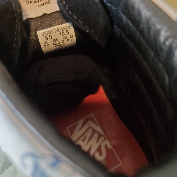 SUPREME X Vans X White Castle  sz 9 old school high tops - Picture 9 of 11